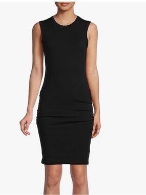 James Perse Ruched Tank T-shirt Dress